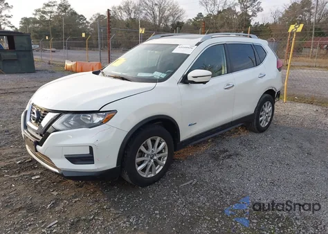 2017 Nissan Rogue Hybrid Sv z USA, uszkodzony, nr VIN 5N1ET2MV0HC787682